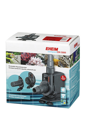 EHEIM - Small Aquarium Motor compactON Silent, Powerful and Saltwater Safe (300, 600, 1000, 2100)