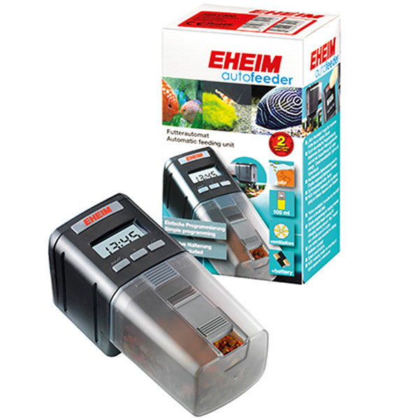 EHEIM - Autofeeder Large Volume for Long Holidays with option for Autofeeder Plus +Smart Connection Suitable for Freshwater and Saltwater
