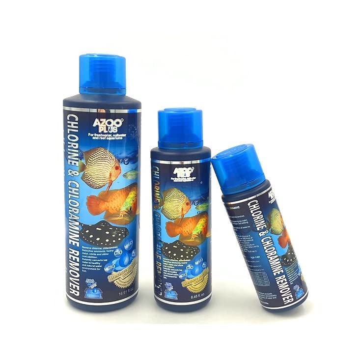 AZOO - Chlorine & Chloramine Remover for Aquarium Anti Chlorine Water Conditioner Instant 250ml