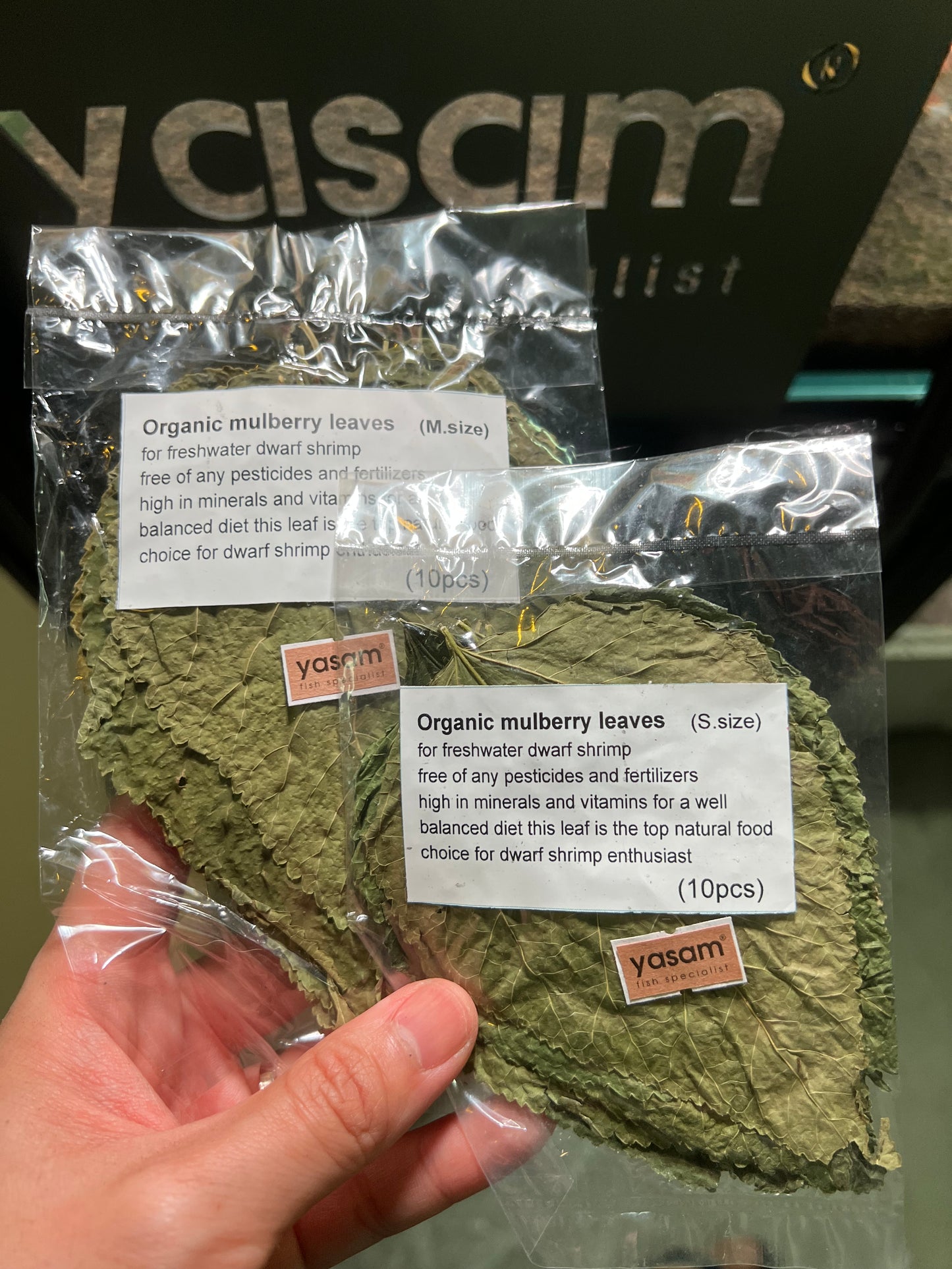 YASAM - Murbei, Daun Almond & Kulit Catappa Kering dengan Gua