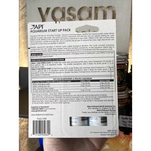 API - 水族馆启动包(压力涂层和快速启动)