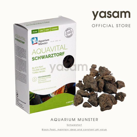明斯特水族馆 - Aquavital Black Peat Schwarztorf