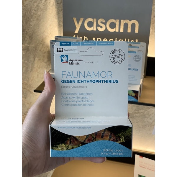 AQUARIUM MUNSTER - FAUNAMOR 20mL(治疗白斑)