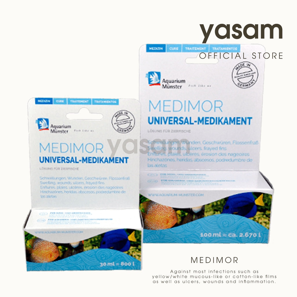 AQUARIUM MUNSTER - MEDIMOR 20mL (treats most fish symptoms)