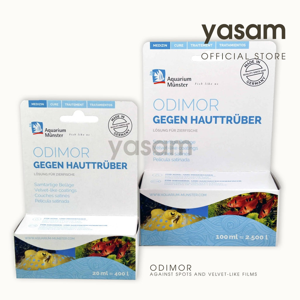 AQUARIUM MUNSTER - ODIMOR 20mL (treats spots & velvet-like films)