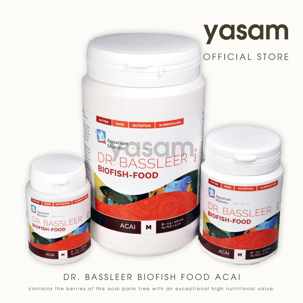 明斯特水族馆 Dr. Bassleer - 鱼食(普通、大蒜、苦参碱、草药、巴西莓)