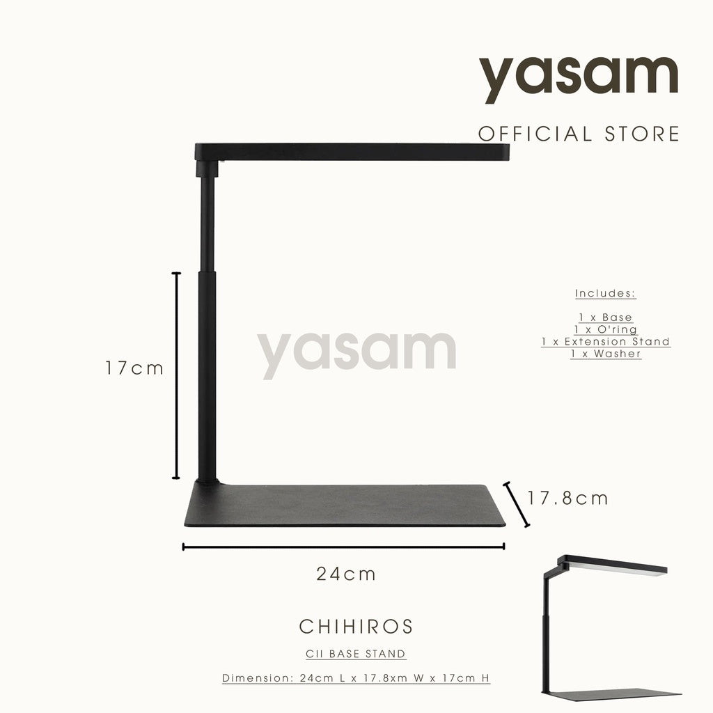 CHIHIROS - CII 系列桌面 LED 水族箱水族造景灯,内置蓝牙(C2 RGB/ C2 白色)