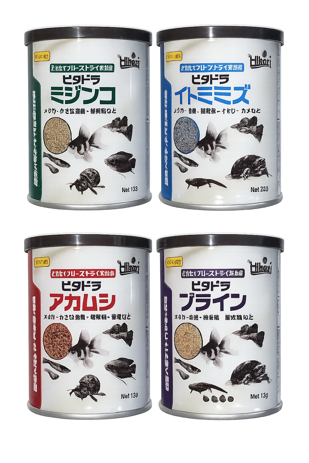 HIKARI - 生物纯冷冻干饲料（TUBIFEX 蠕虫、血蠕虫、水蚤、丰年虾
