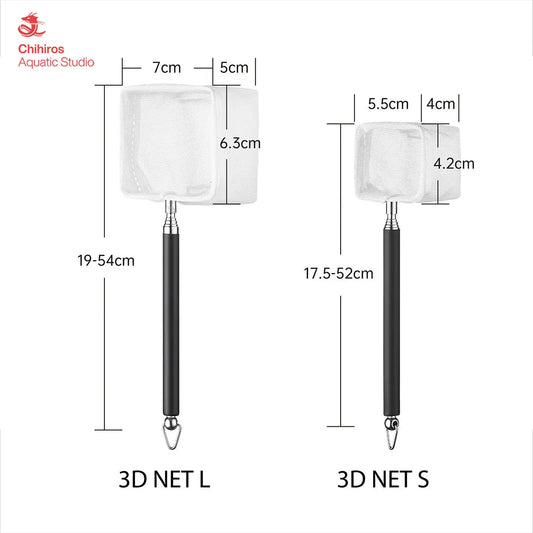 CHIHIROS - Extendable 3D Net for Shrimp or Betta Fish