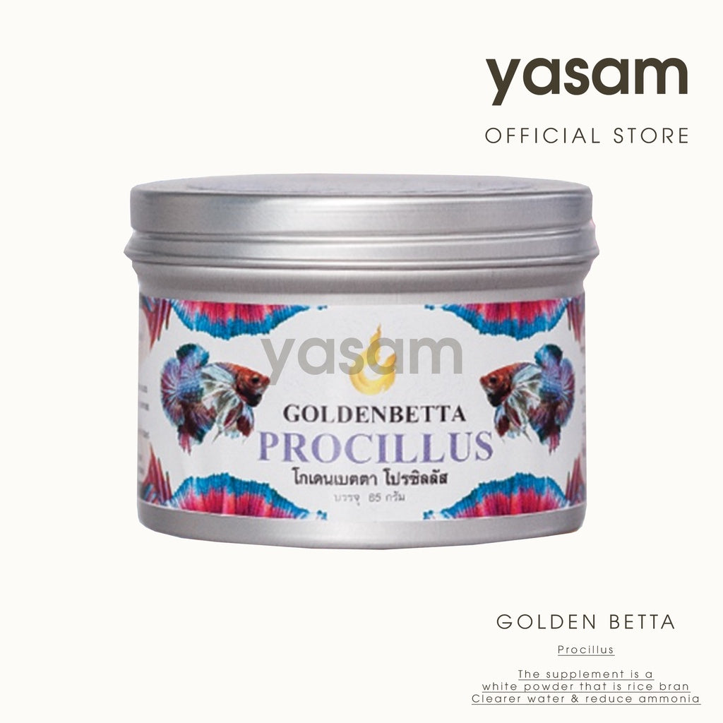 GOLDEN BETTA - Speed Growth Powder Procillus(薯条和成年斗鱼的水分增强剂)