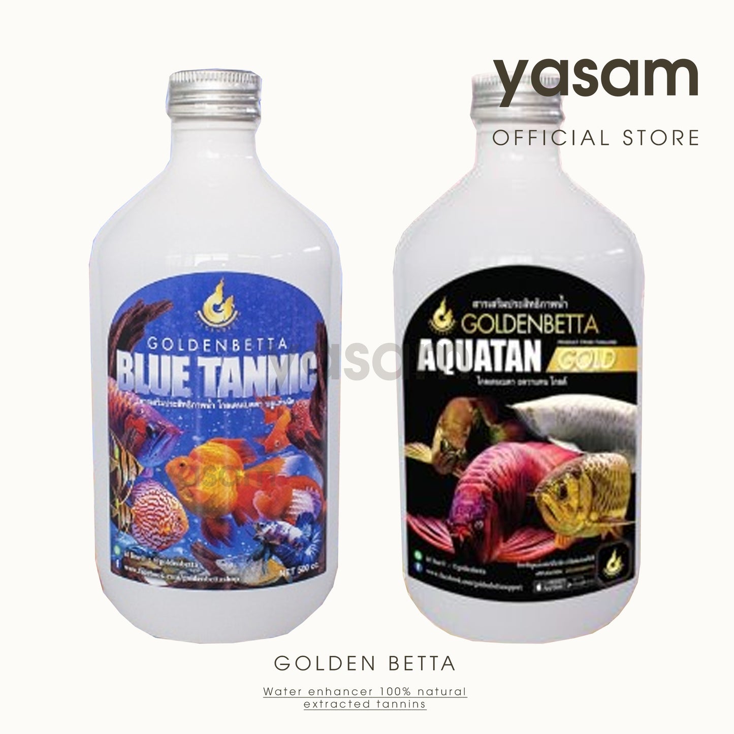 GOLDEN BETTA - 单宁溶液 Aquatan / Blue Tannic