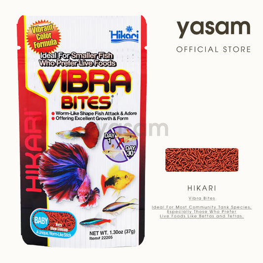 HIKARI - Vibra Bites 适合 Betta、Tetras、Platy,带来鲜艳的色彩