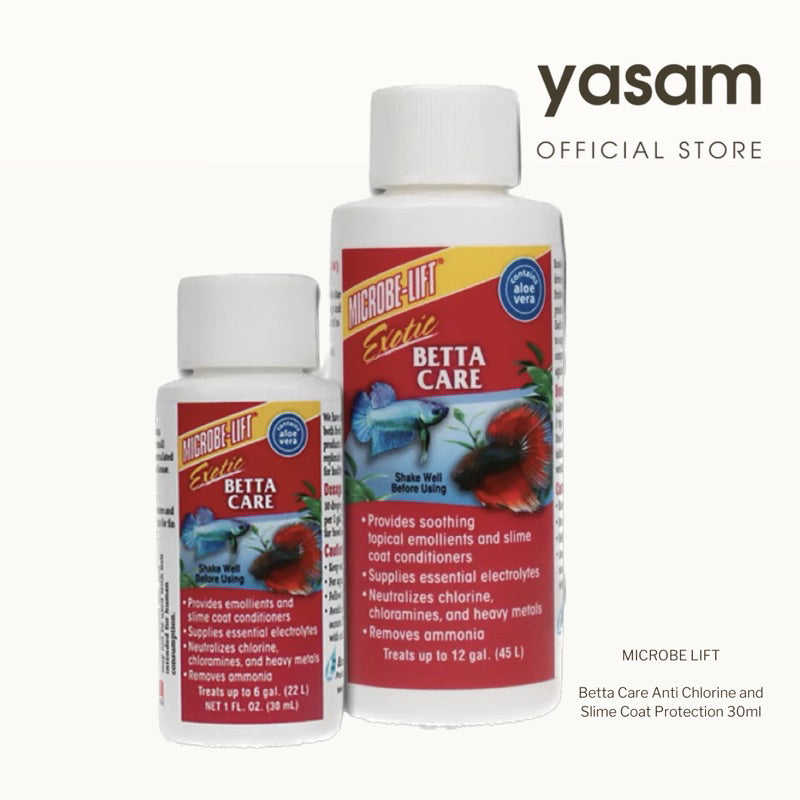 MICROBE LIFT - Betta Care 抗氯和粘液外套保护