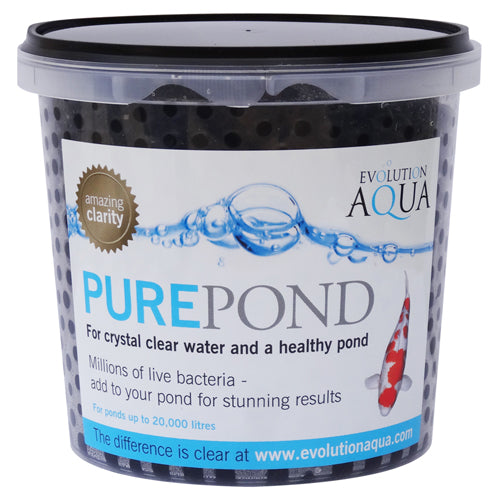 EVOLUTION AQUA - Live Bacteria for Pond 8,000,000,000 Bacteria Count for Clean Clear Aquarium