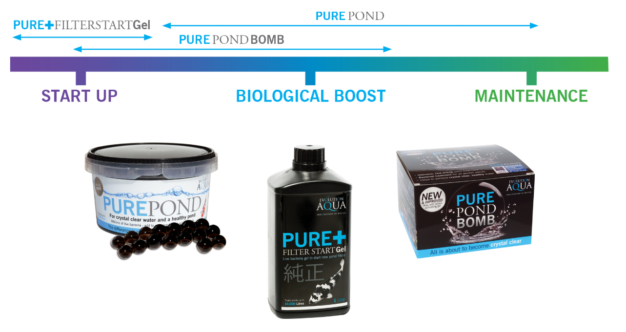 EVOLUTION AQUA - Live Bacteria for Pond 8,000,000,000 Bacteria Count for Clean Clear Aquarium