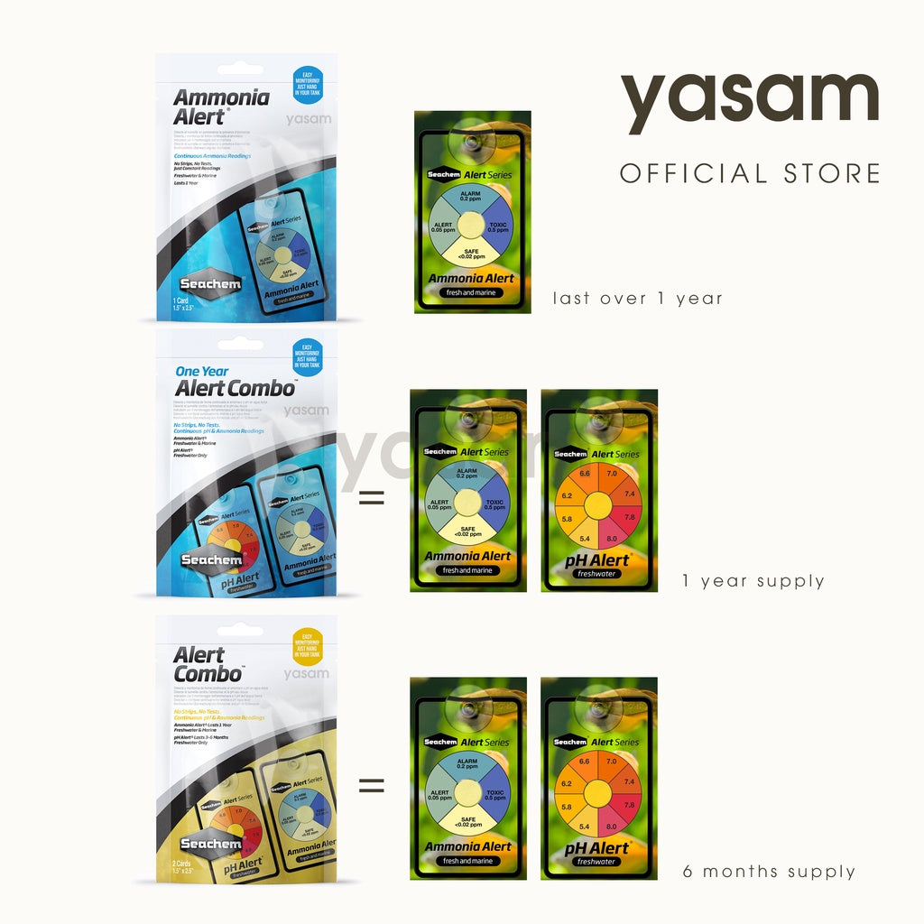 SEACHEM - Alert Combo / Ammonia Alert Monitor
