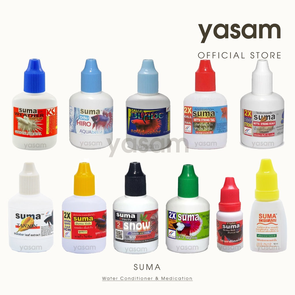 SUMA - Suma Betta 水调节剂和药物,适用于强尾巴、天气、Hiro、刀片、3D、强规模