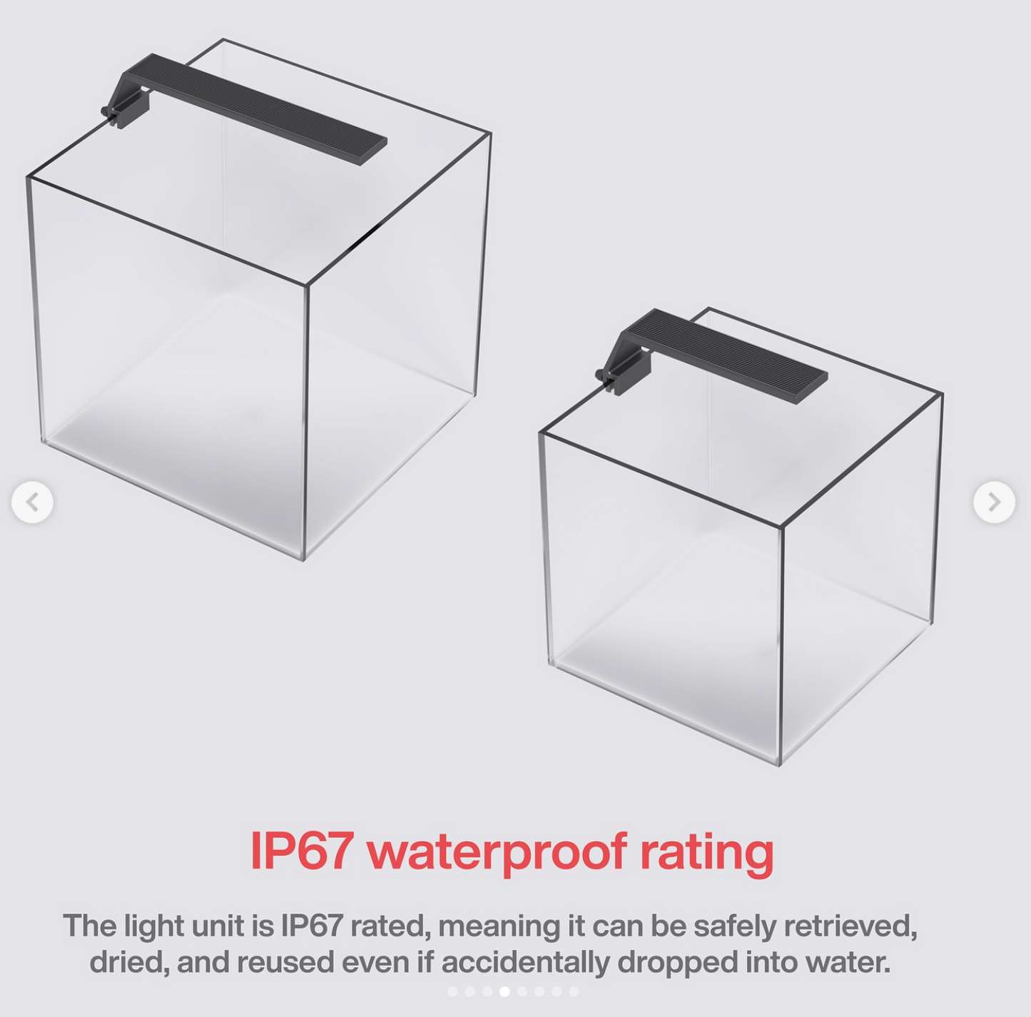 CHIHIROS - Universal RGB Nano Aquascape Smart Light Full Spectrum for Nano Tanks