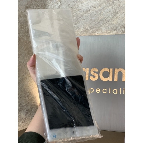 YASAM - Kantong strech plastik ikan cupang warna Gold / Hitam / Pink / Biru / Kuning / Silver / Campur