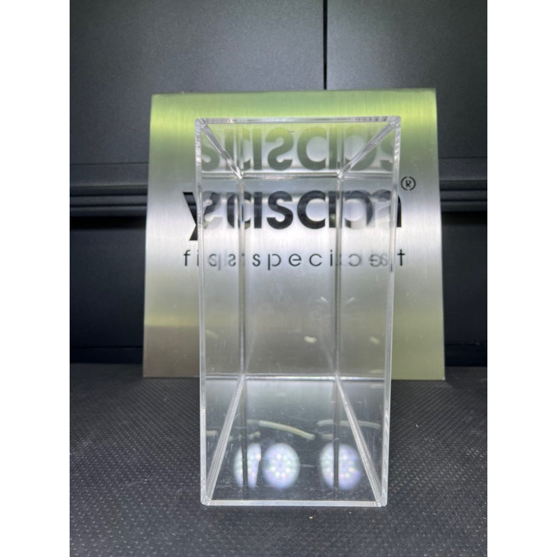 YASAM - 光学透明亚克力鱼缸适用于斗鱼 L20 W10 H20