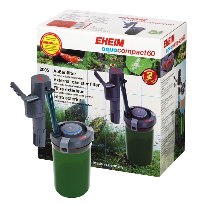 EHEIM - Compact External Filter for Nano & Small Aquariums aquacompact 40/60