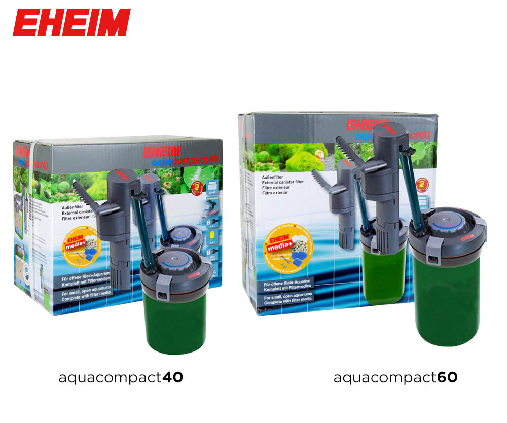 EHEIM - Compact External Filter for Nano & Small Aquariums aquacompact 40/60