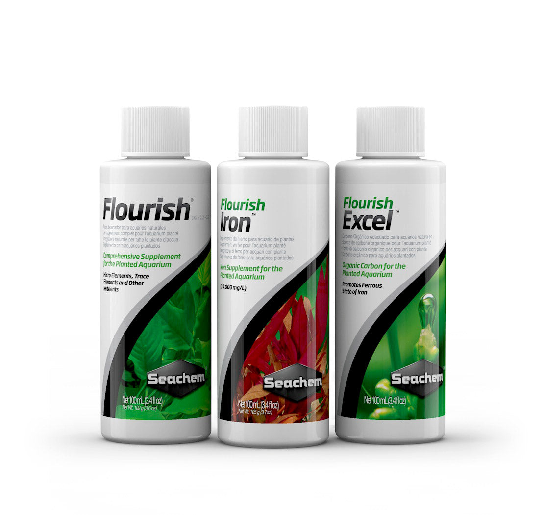 SEACHEM - PLANT PACK FUNDAMENTALS Aquarium Plant Nutrition All 3 Favorites in 1 pack