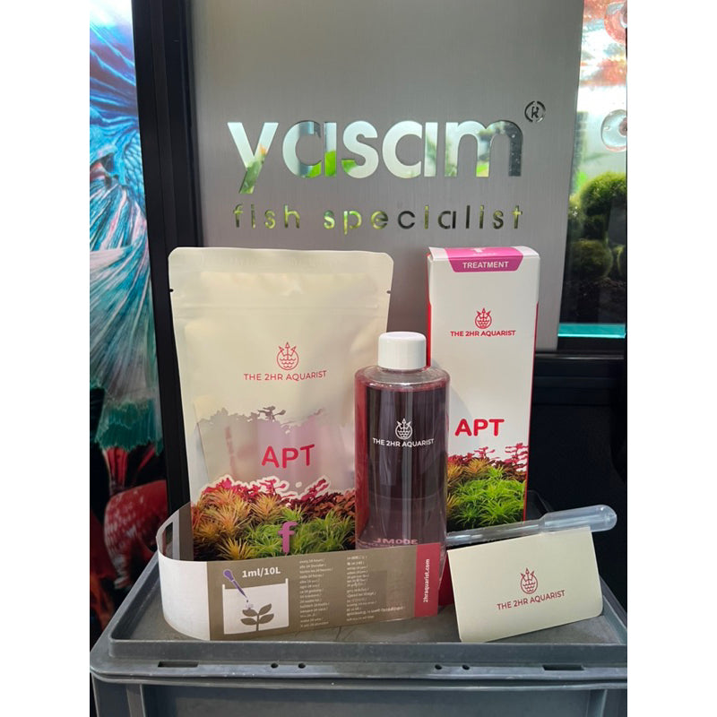 APT - f Algae Fix untuk BBA, Hair, String, Fuzz dan Filamentous Algae (Tanaman Tangki Ikan Aquascape) dan APT Fixlite