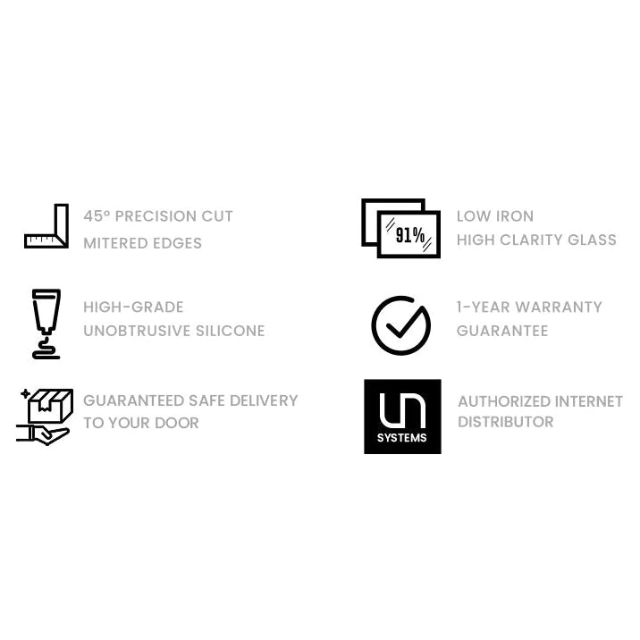 UNS - Ultum Nature Systems Premium Ultra Clear Rimless Aquarium Glass Tanks with Highest Optical Clarity
