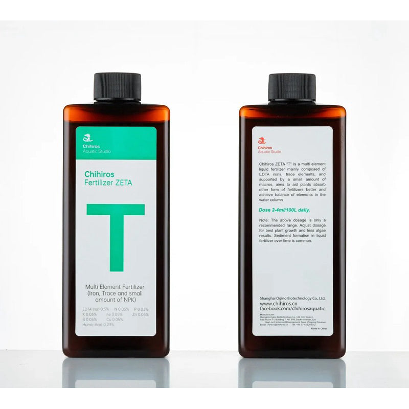 CHIHIROS - ZETA Aquarium 4 Types of Fertilizer 450mL