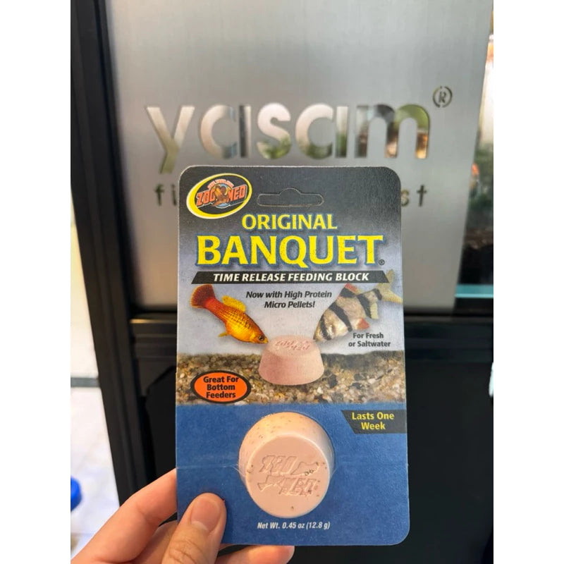 ZOO MED - Original Banquet Holiday Fish Food Block for 1 Week