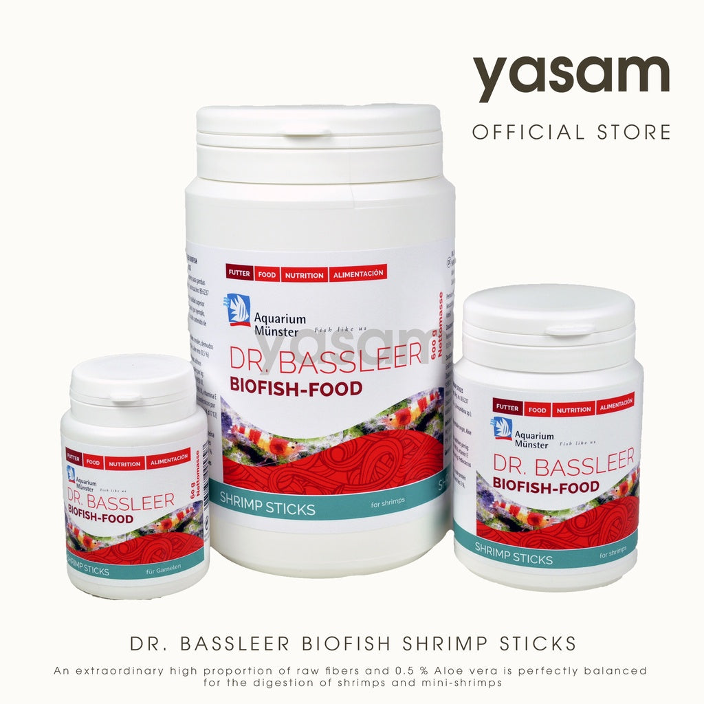 明斯特水族馆 Dr. Bassleer - 鱼食(普通、大蒜、苦参碱、草药、巴西莓)