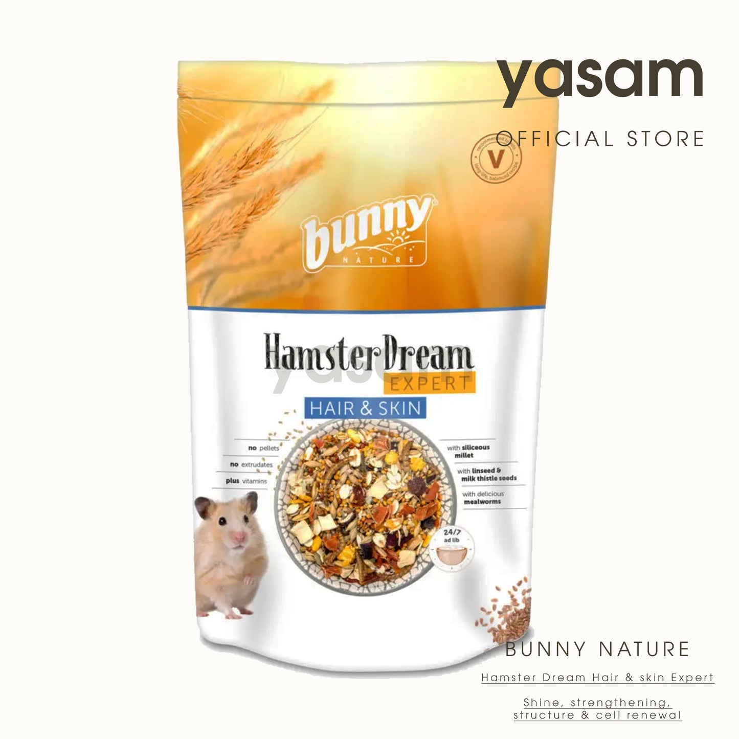 ALAM KELINCI - Mimpi Hamster Kerdil atau Mimpi Hamster 500g
