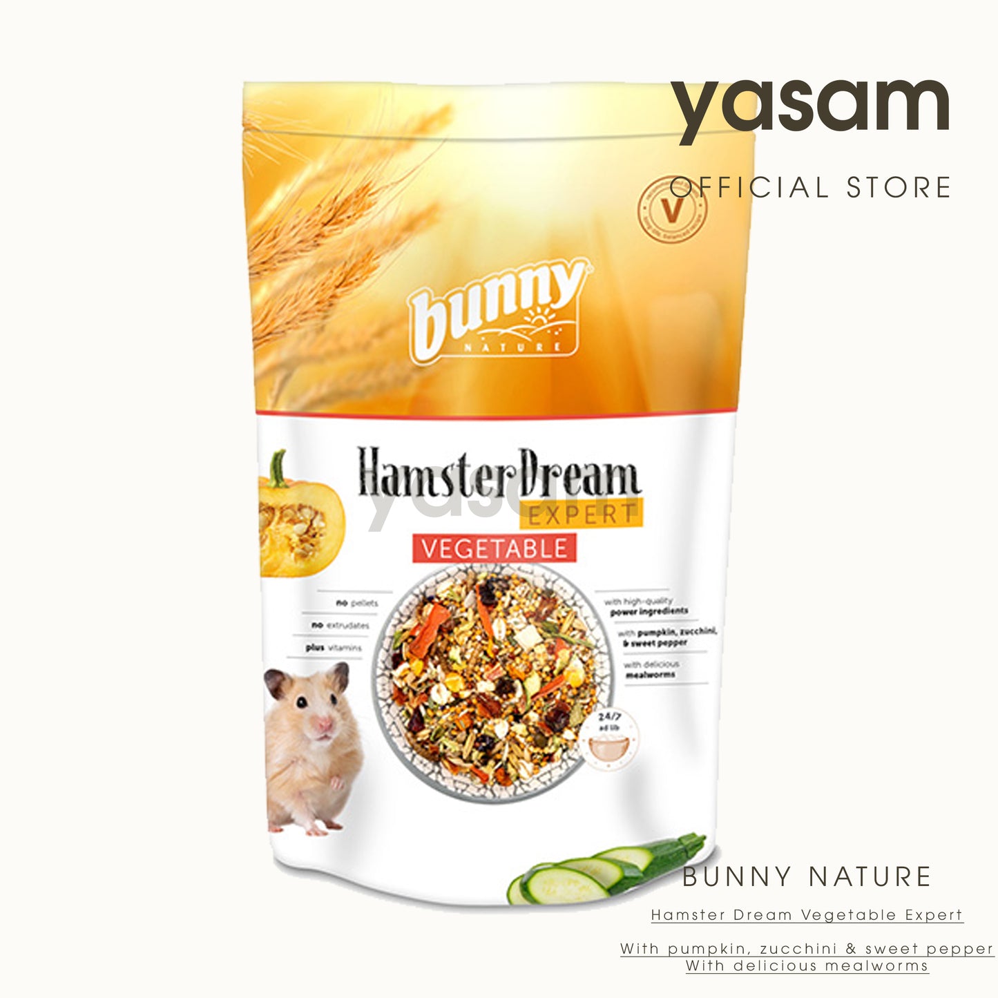 ALAM KELINCI - Mimpi Hamster Kerdil atau Mimpi Hamster 500g