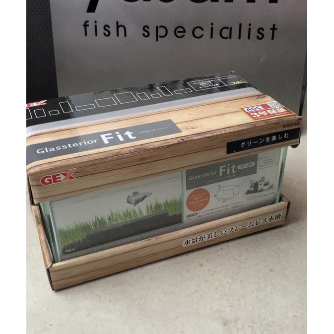 GEX - 鱼缸 3 种尺寸,玻璃内饰(桌面玻璃鱼缸)