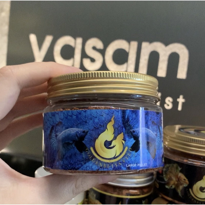 GOLDEN BETTA - 食品颗粒(粉末、迷你和大颗粒尺寸)