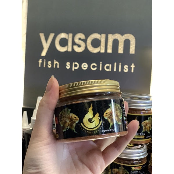 GOLDEN BETTA - 食品颗粒(粉末、迷你和大颗粒尺寸)