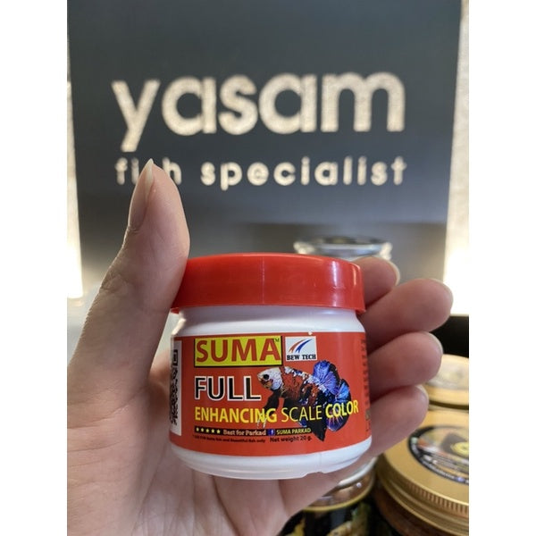 SUMA - 鱼食颗粒增强鳞片颜色和厚鳞尾