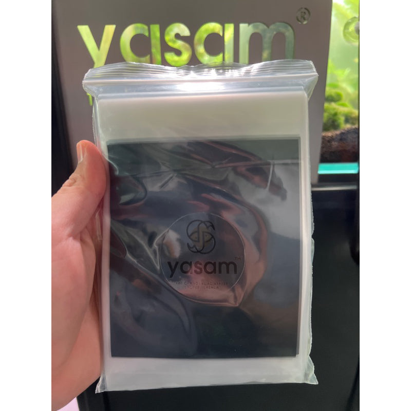 YASAM - Kantong strech plastik ikan cupang warna Gold / Hitam / Pink / Biru / Kuning / Silver / Campur