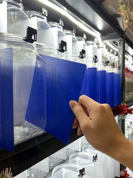 YASAM - Betta tank divider White, Blue, Yellow (10pcs)