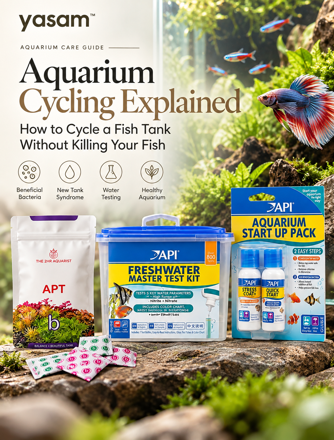 Aquarium Cycling Explained: How to Cycle a Fish Tank Without Killing Your Fish