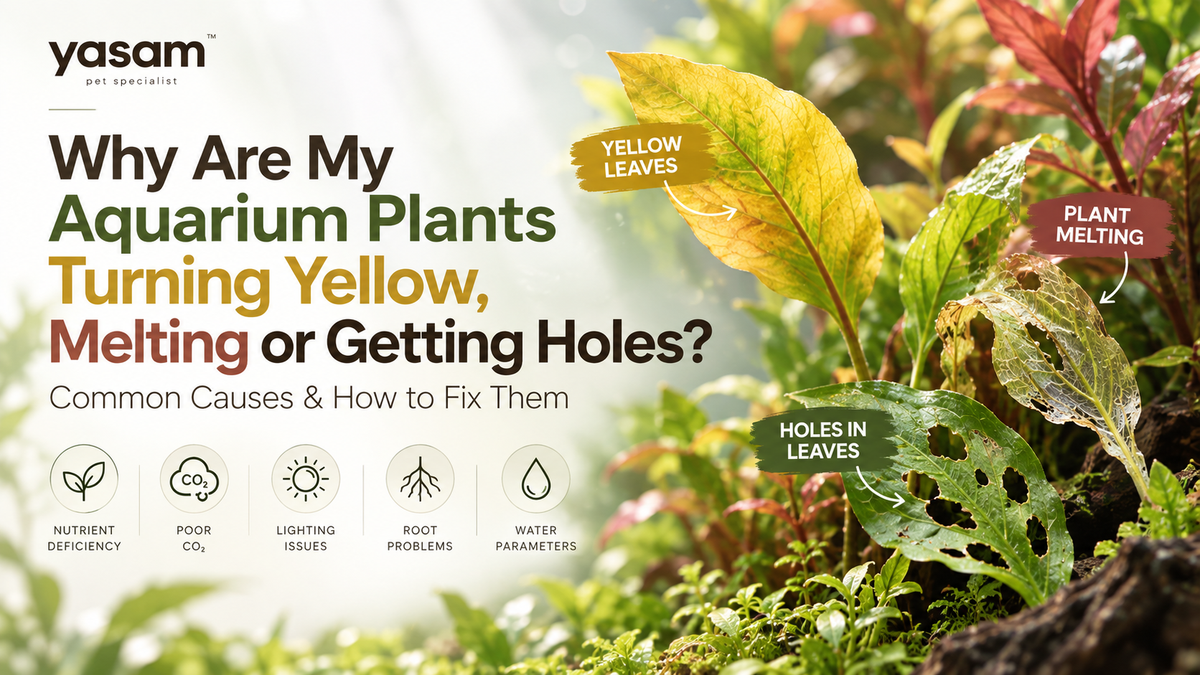Why Are My Aquarium Plants Turning Yellow, Melting or Getting Holes?
