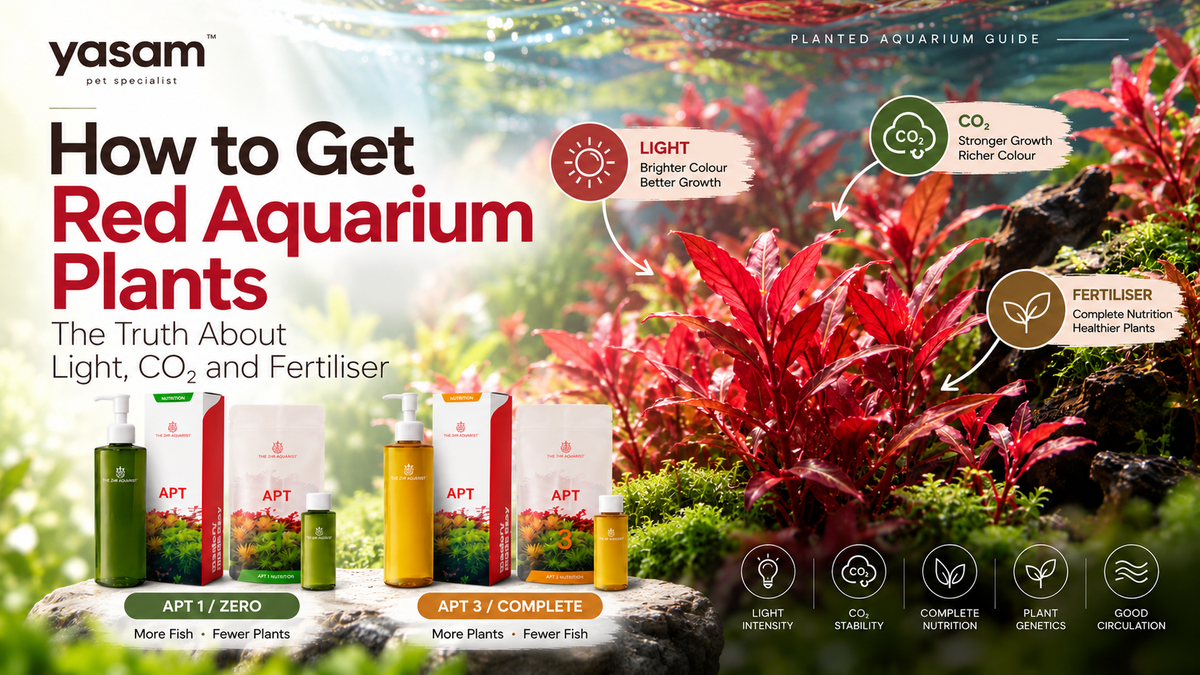 How to Get Red Aquarium Plants: The Truth About Light, CO₂ and Fertiliser
