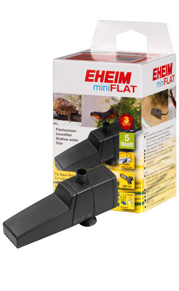 EHEIM - miniFLAT Micro internal filter for terrariums and paludariums shallow water area, water bowl