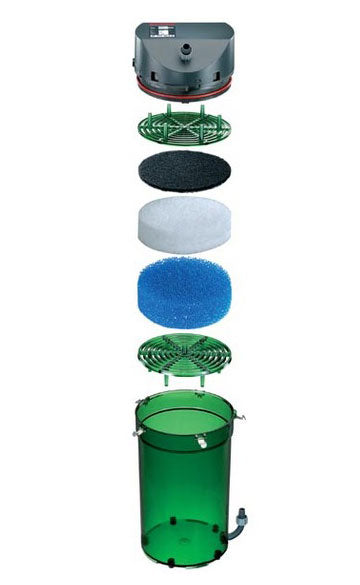 EHEIM - classic external filter comes with media classic 150, 250, 350, 600 for tanks up to 600L