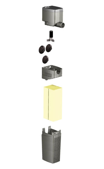 EHEIM - miniUP Micro internal filter your nano aquarium with adjustable strength