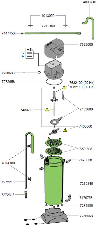 EHEIM - classic external filter comes with media classic 150, 250, 350, 600 for tanks up to 600L
