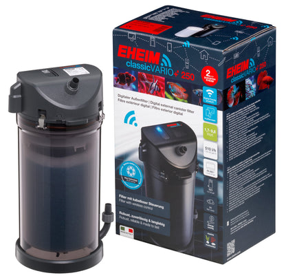 EHEIM - classicVARIO+e  Smart classic external ﬁlter with wireless WIFI APP Control
