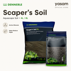 DENNERLE - Scaper's Soil untuk tanah aquascape dengan mineral aktif dan pencegah alga
