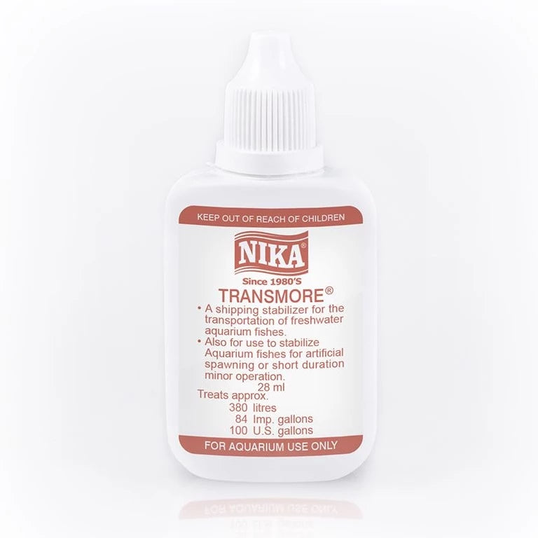 NIKA Transmore Fish Stabilizer for Fish Transportation of Minor Surgery (28ml)